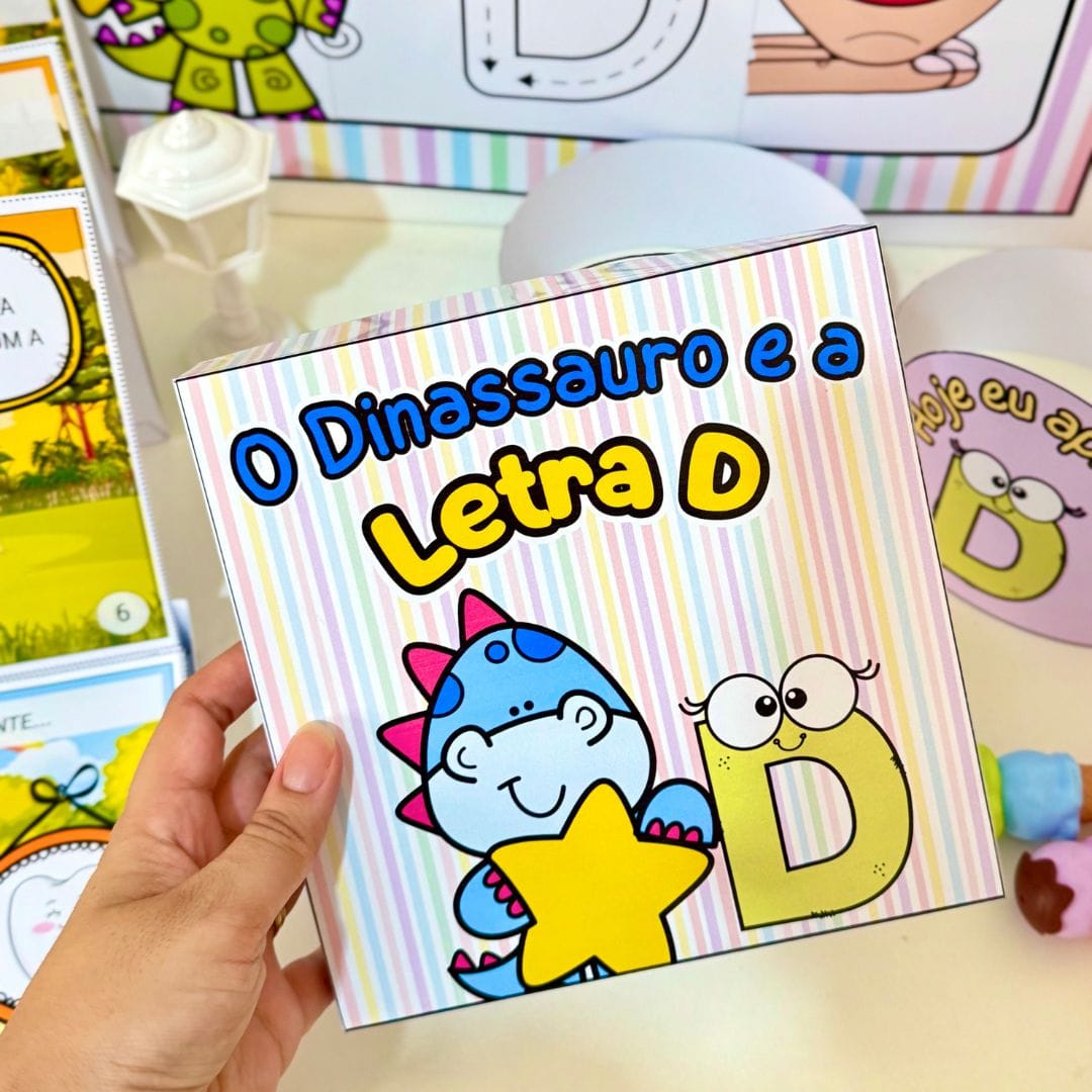 História e Cartaz Letra D - Imagem 2