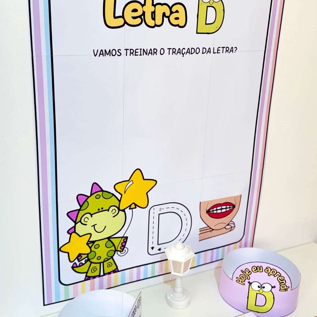 História e Cartaz Letra D - Imagem 5