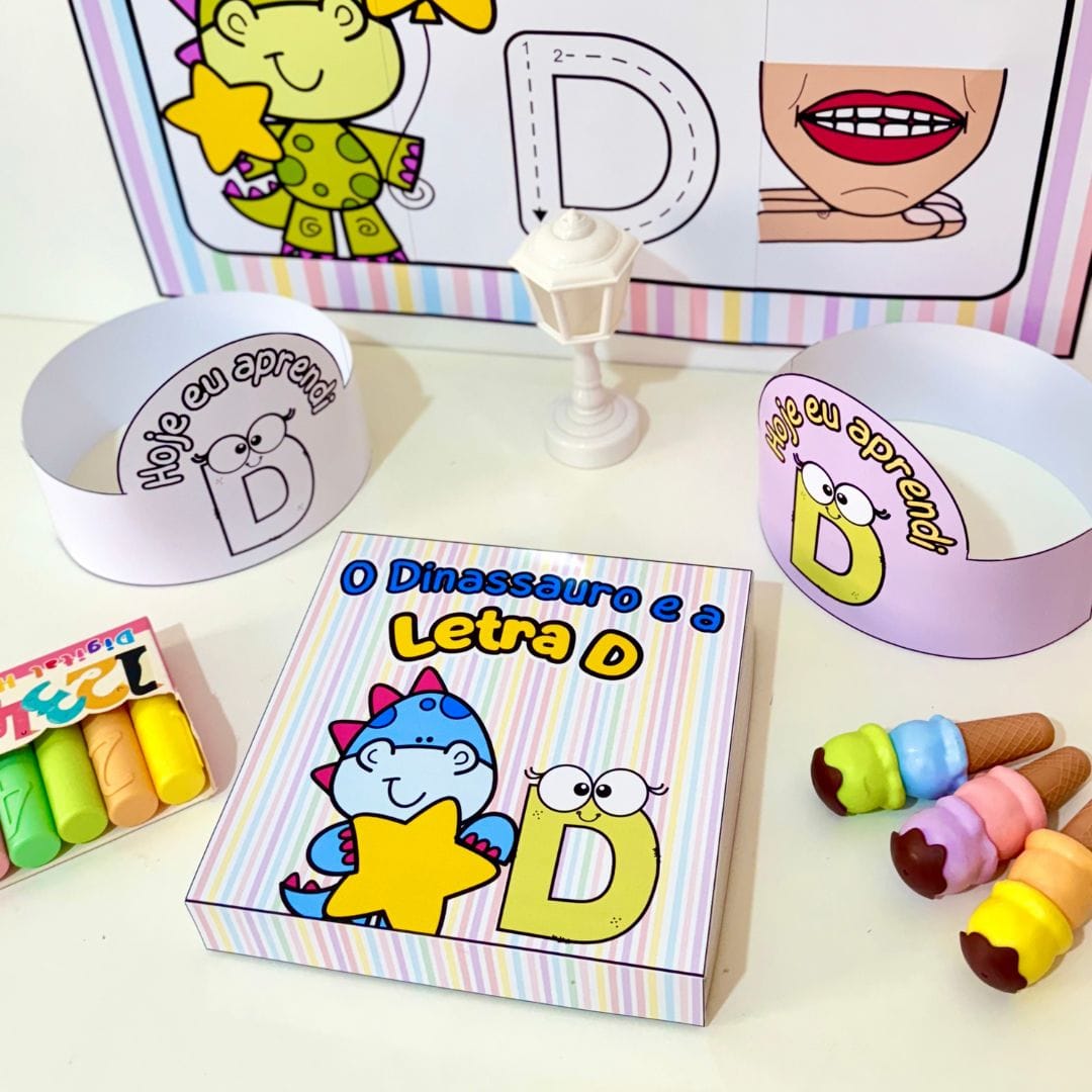História e Cartaz Letra D - Imagem 6