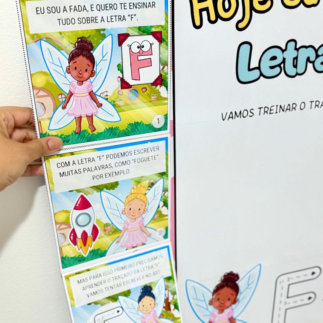 História e Cartaz Letra F - Imagem 6