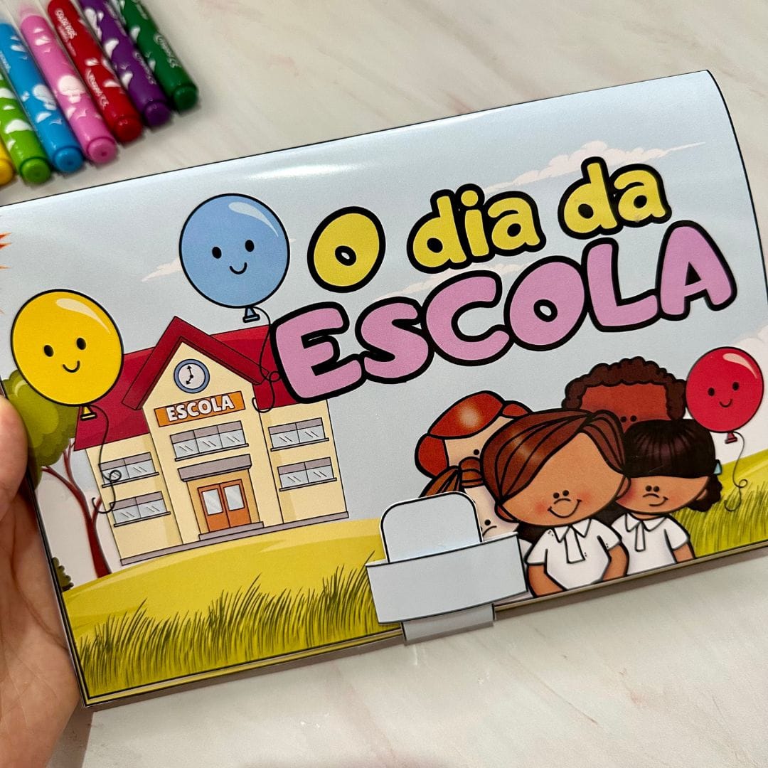 Livro 3D Dia da Escola