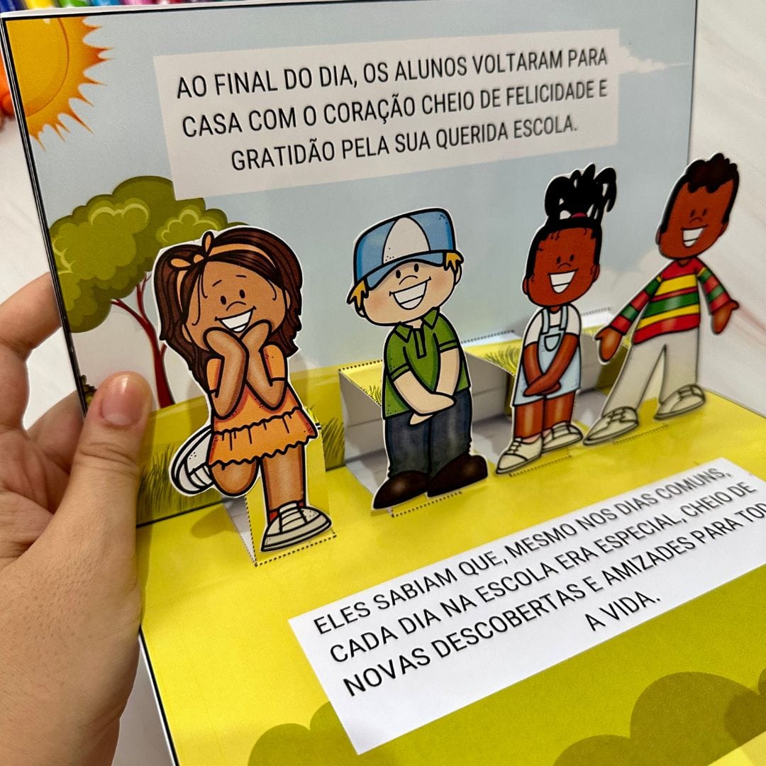 Livro 3D Dia da Escola - Imagem 6