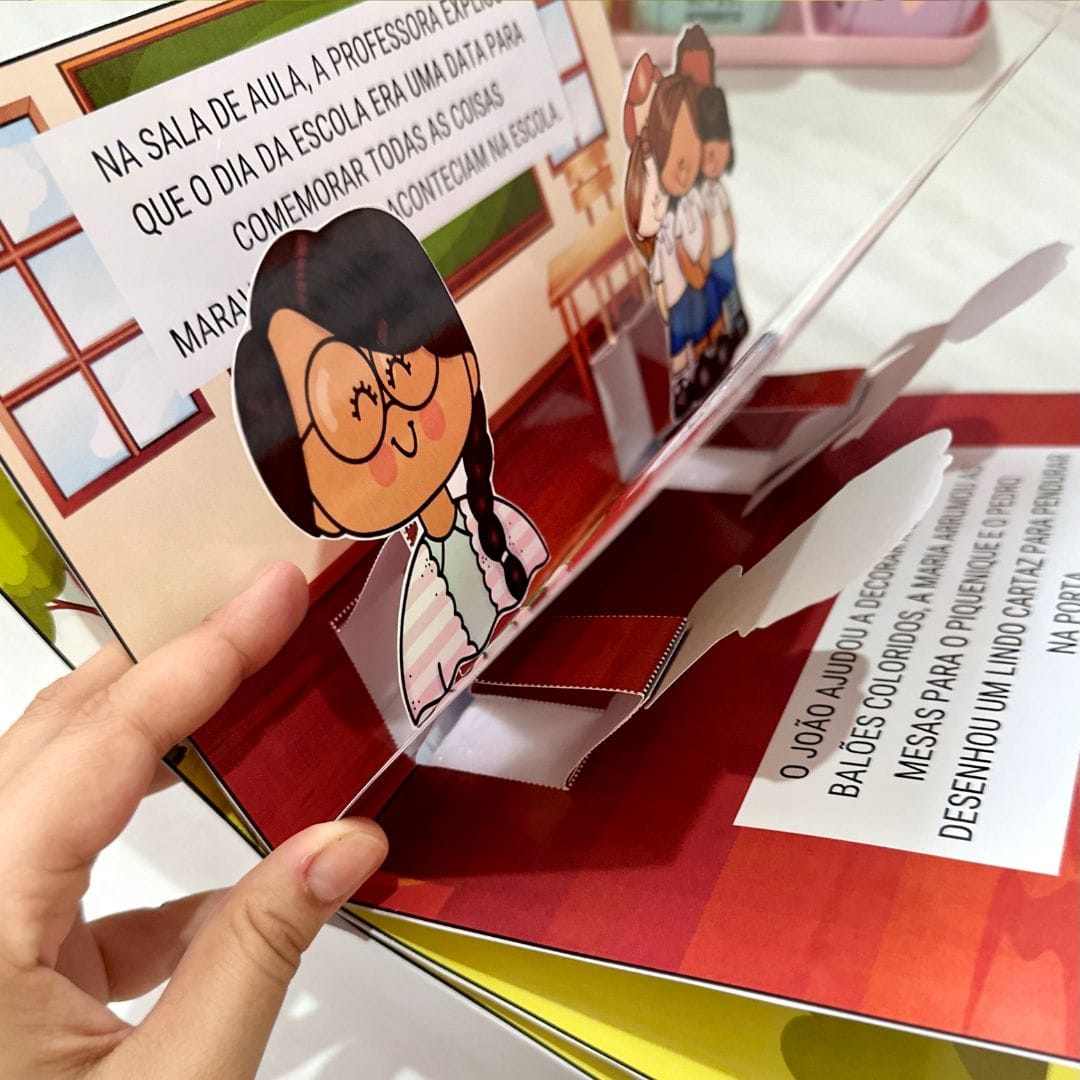 Livro 3D Dia da Escola - Imagem 7