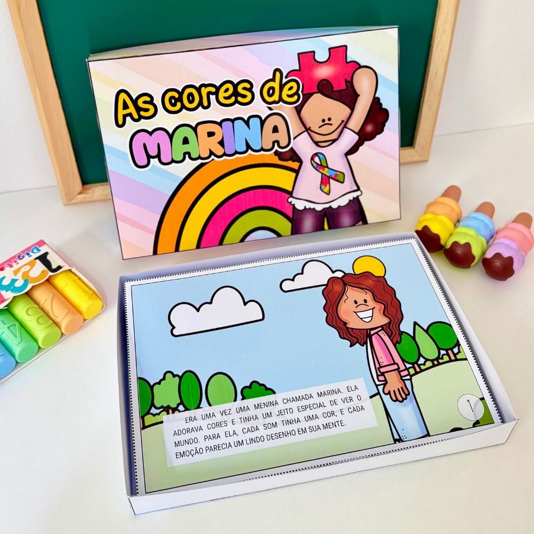 Livro - As Cores de Marina