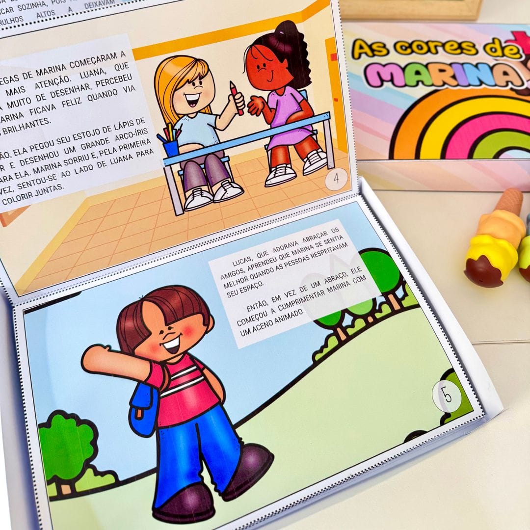 Livro - As Cores de Marina - Imagem 6