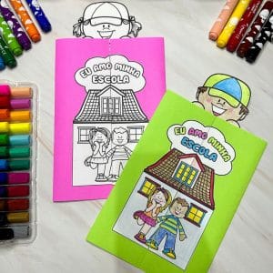 Lapbook minha Escola