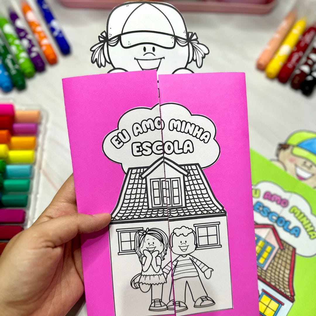 Lapbook minha Escola - Imagem 3