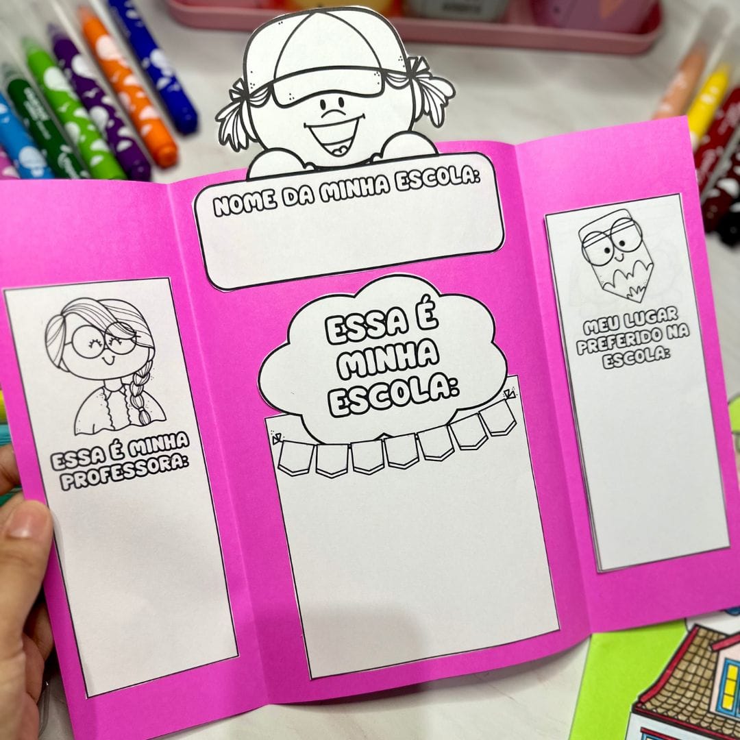 Lapbook minha Escola - Imagem 4