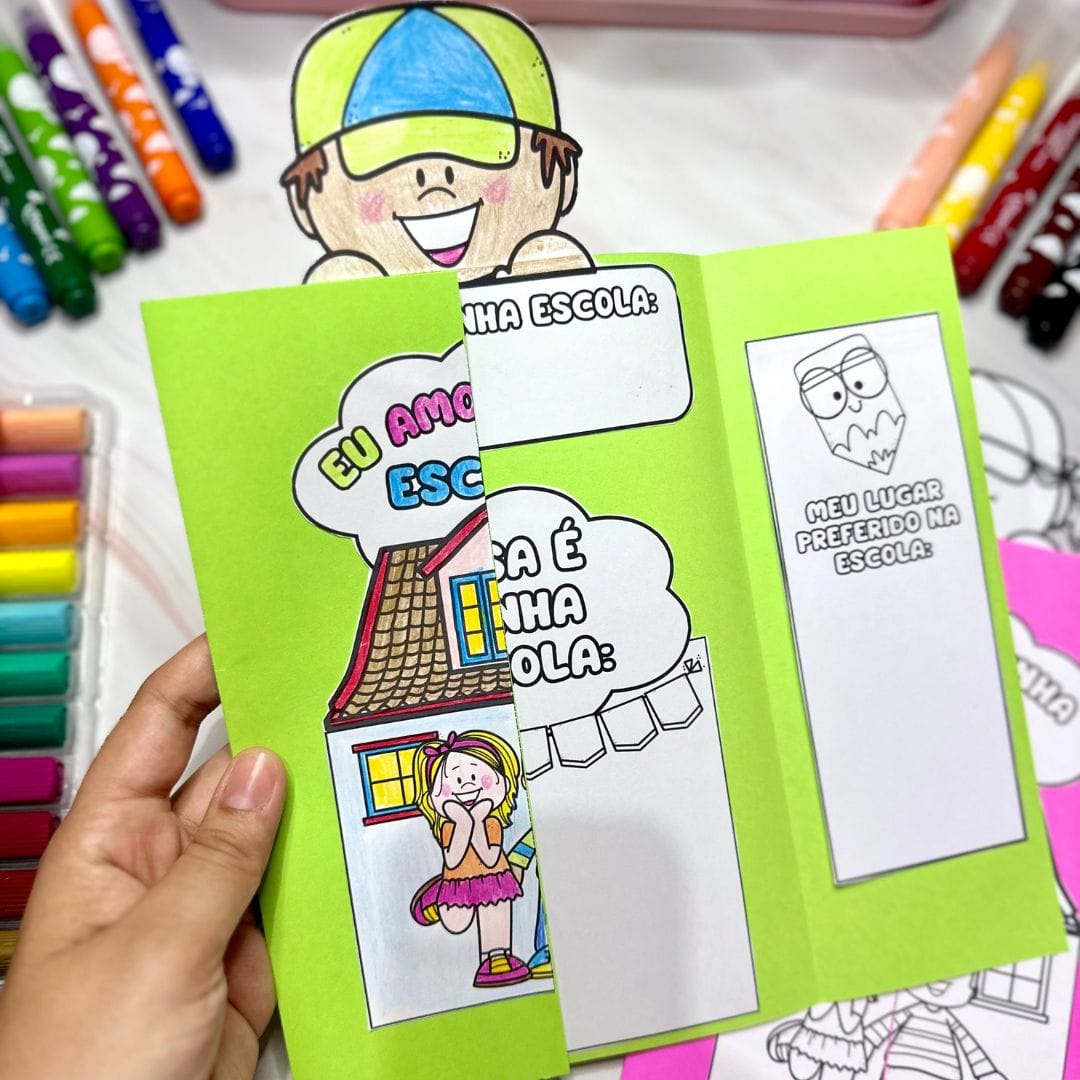 Lapbook minha Escola - Imagem 6