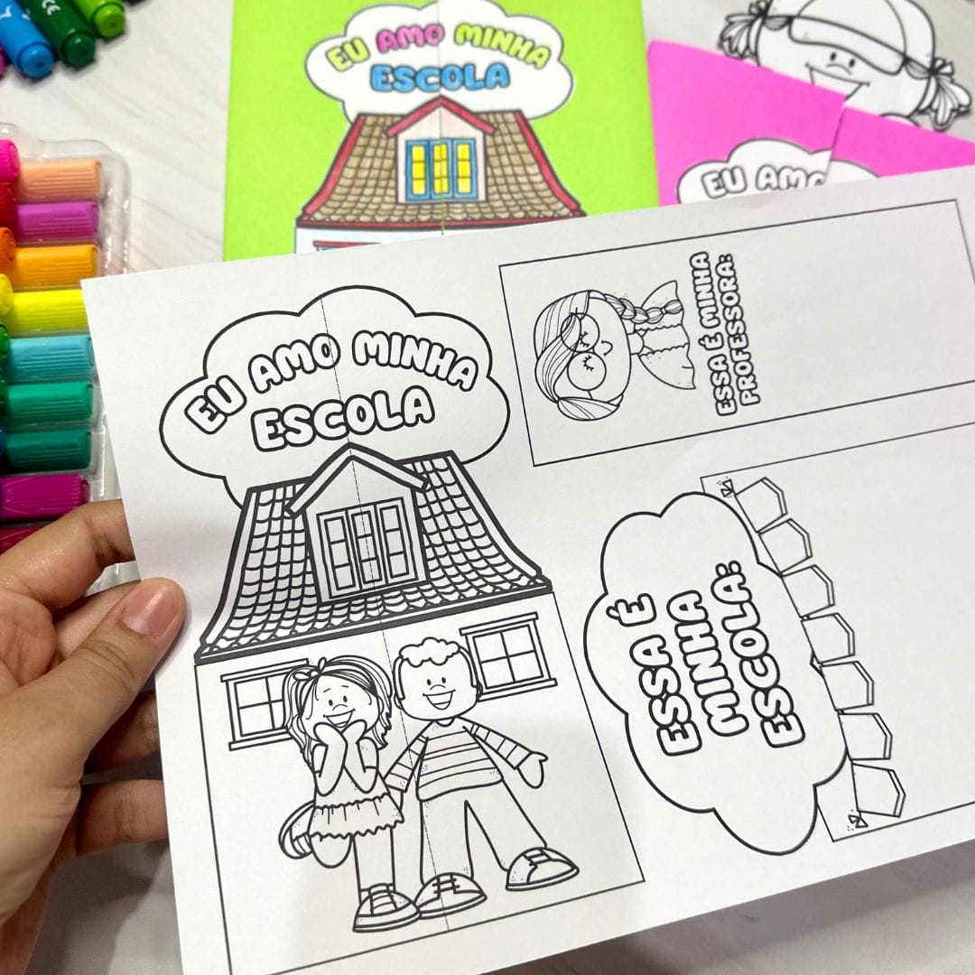Lapbook minha Escola - Imagem 7