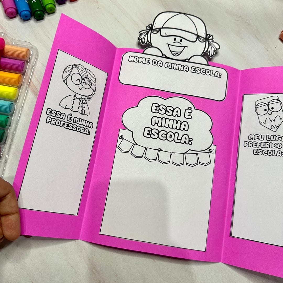 Lapbook minha Escola - Imagem 8