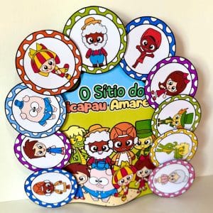 Luva - Personagens O Sítio do Pica-Pau Amarelo