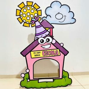 Moldura Gigante Foto Dia da Escola