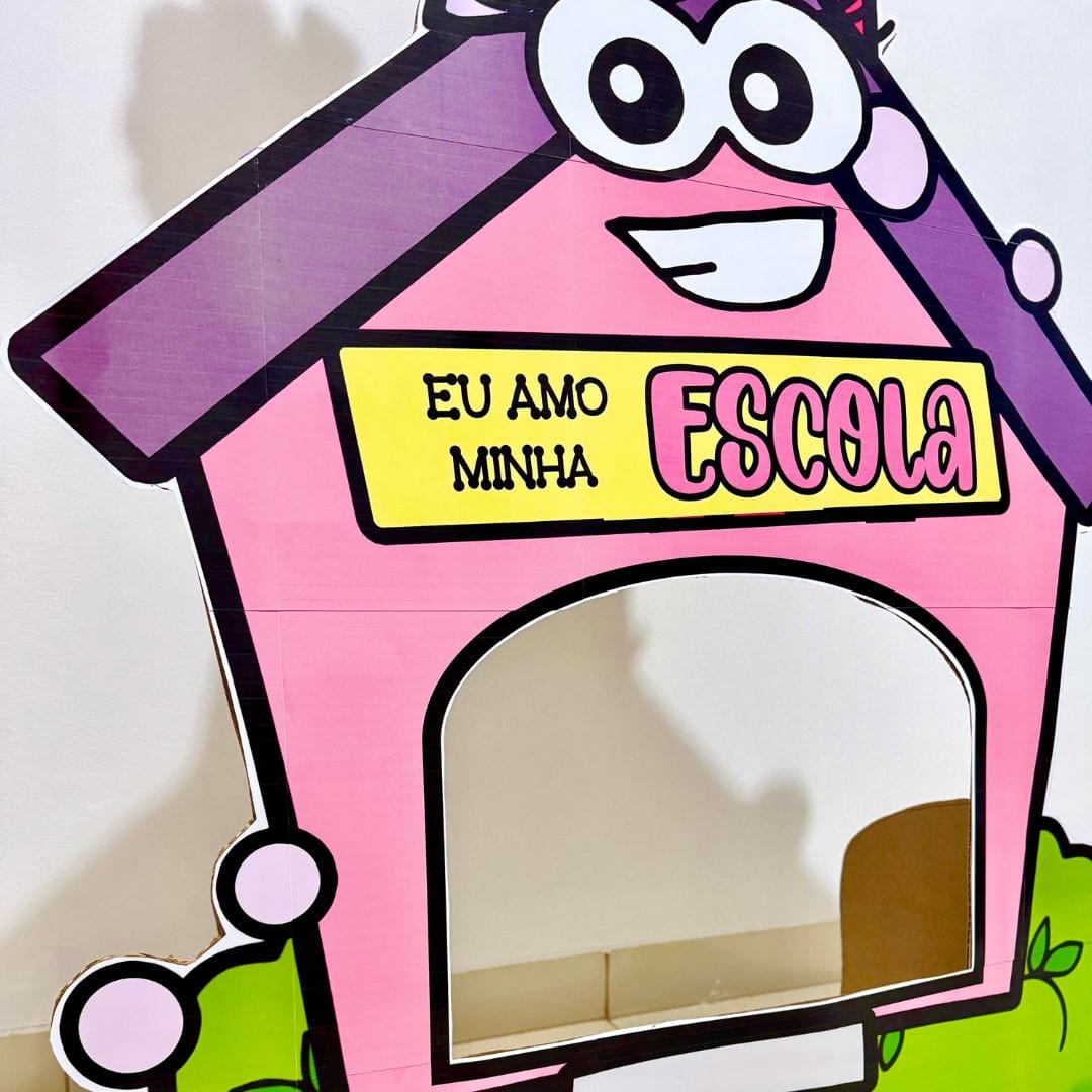 Moldura Gigante Foto Dia da Escola - Imagem 2
