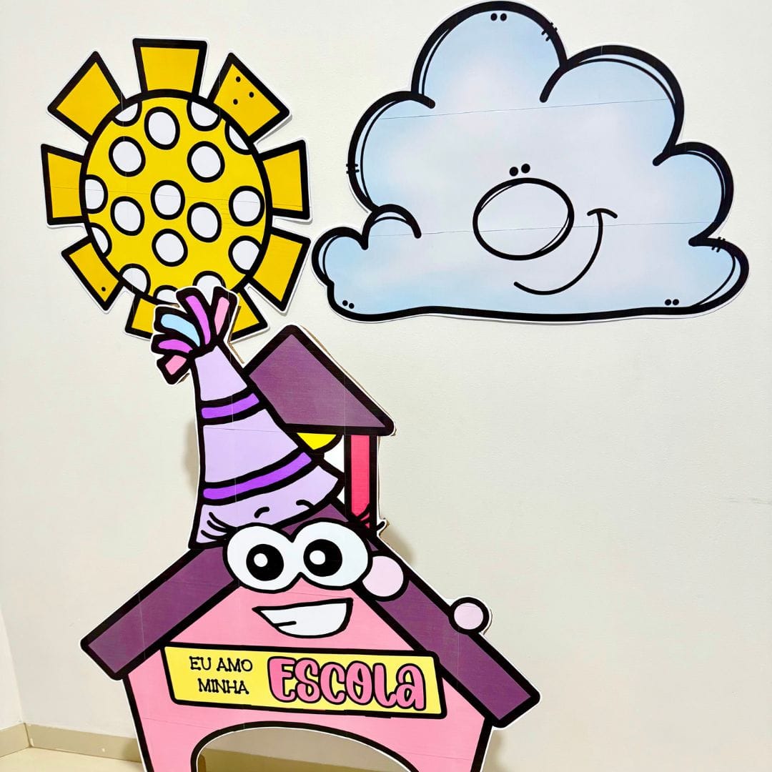 Moldura Gigante Foto Dia da Escola - Imagem 4