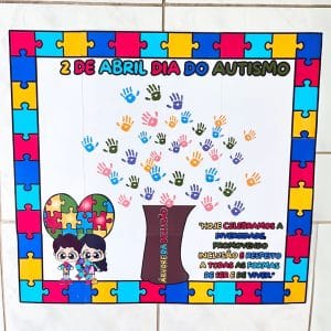 Painel Dia do Autismo