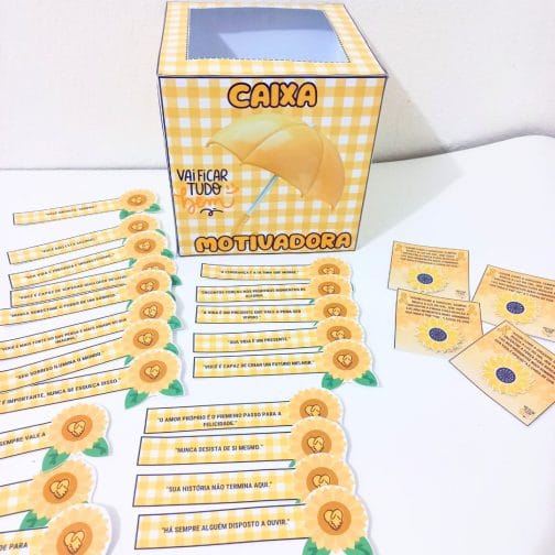 Caixa Motivadora e Painel - Setembro Amarelo