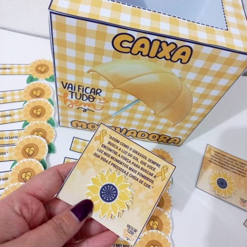 Caixa Motivadora e Painel - Setembro Amarelo - Imagem 5