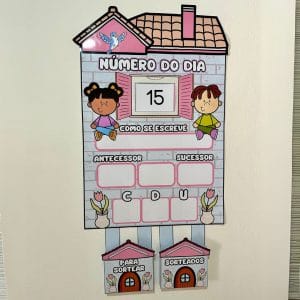 Cartaz Número do Dia