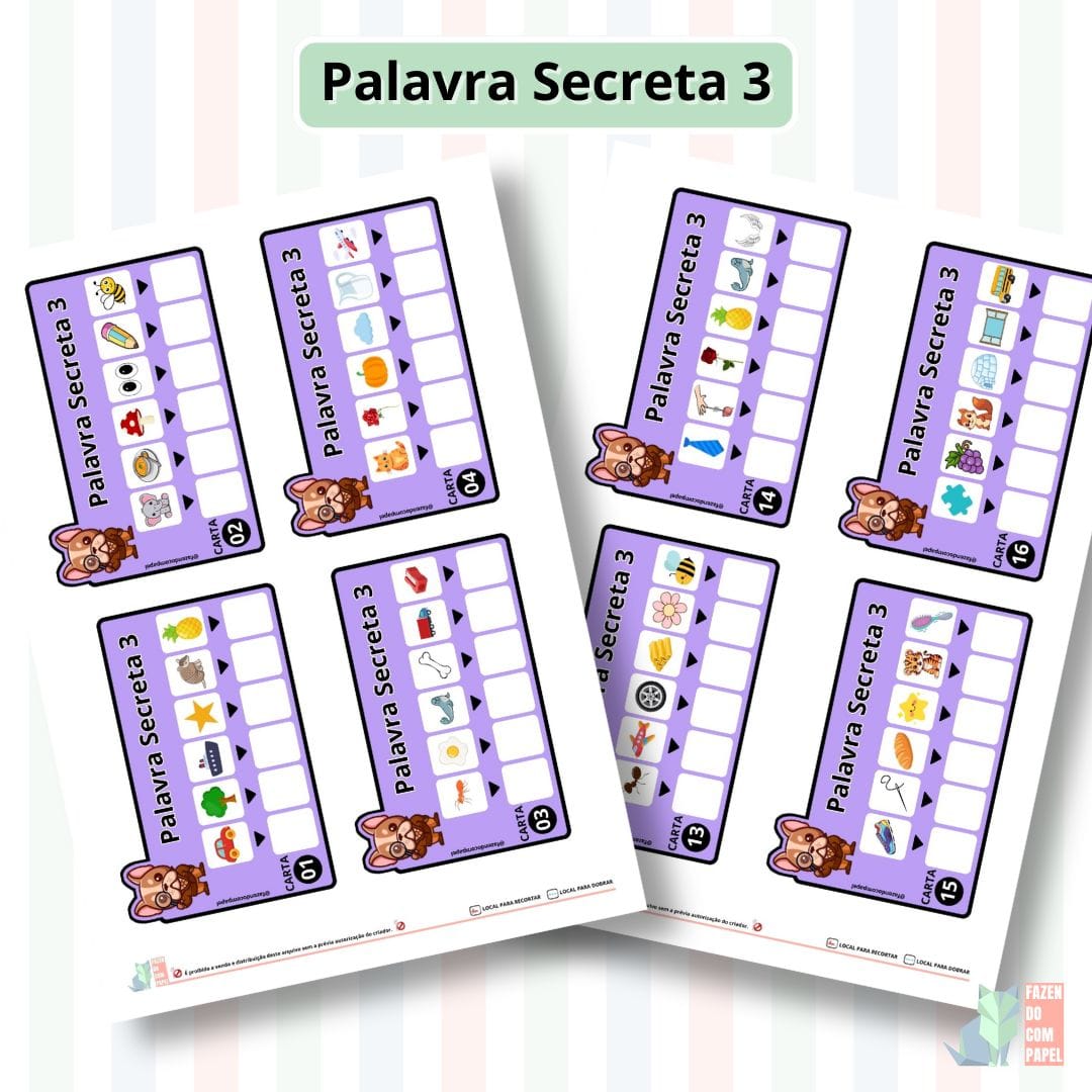 Combo 2 da Palavra Secreta - Imagem 9