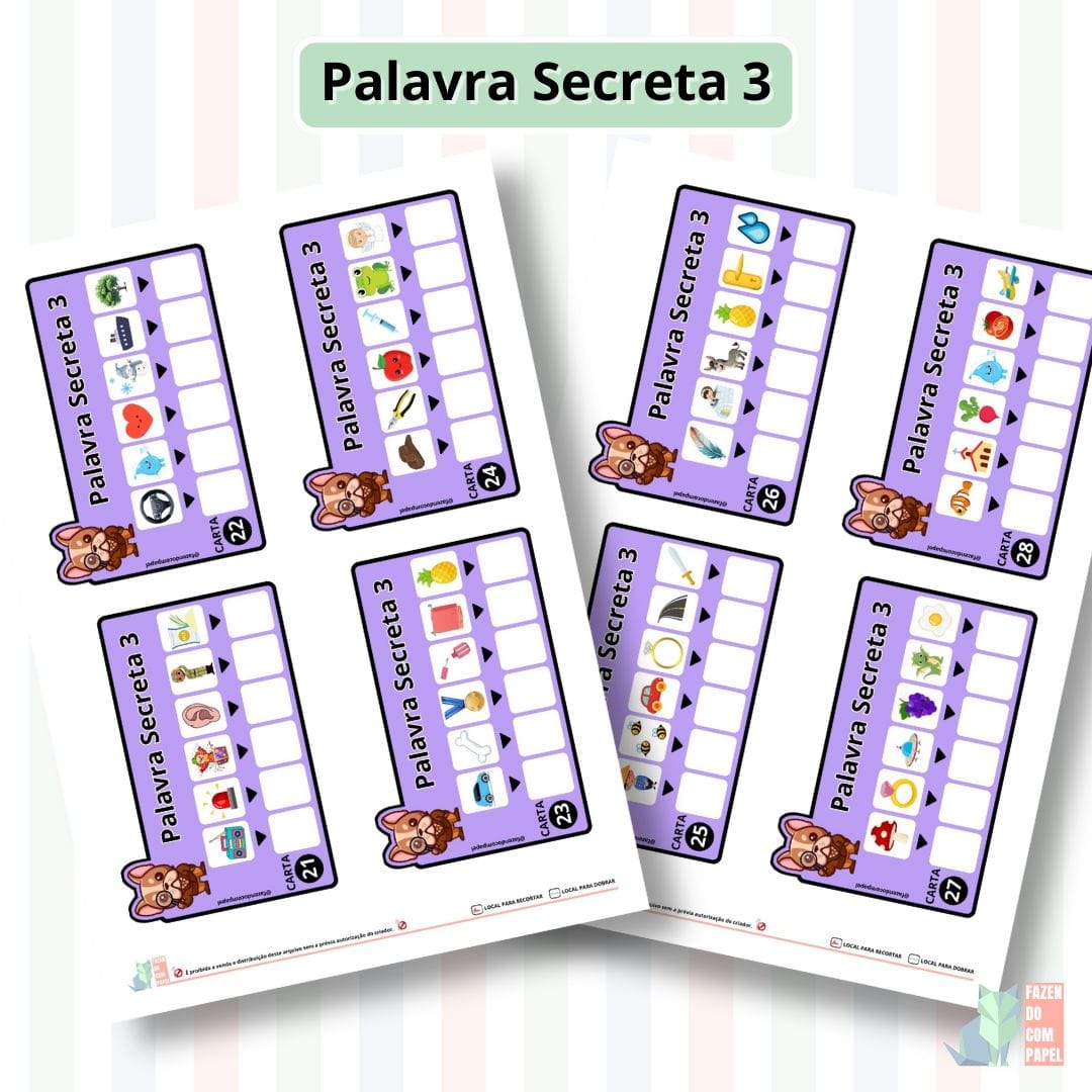 Combo 2 da Palavra Secreta - Imagem 10