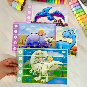 Quebra-Cabeça Dinossauro