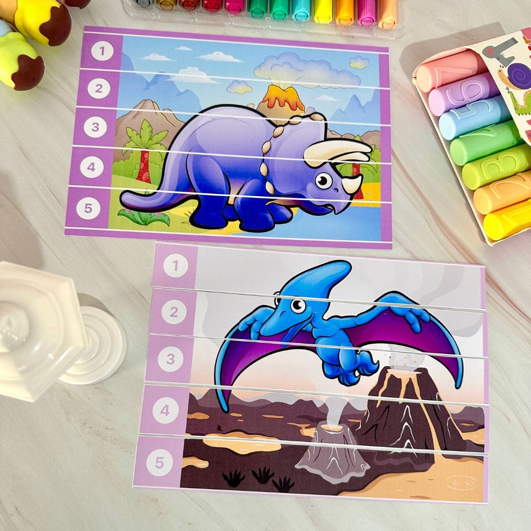 Quebra-Cabeça Dinossauro - Imagem 2