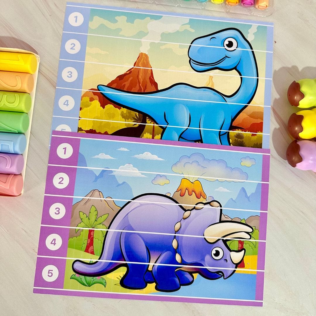 Quebra-Cabeça Dinossauro - Imagem 3