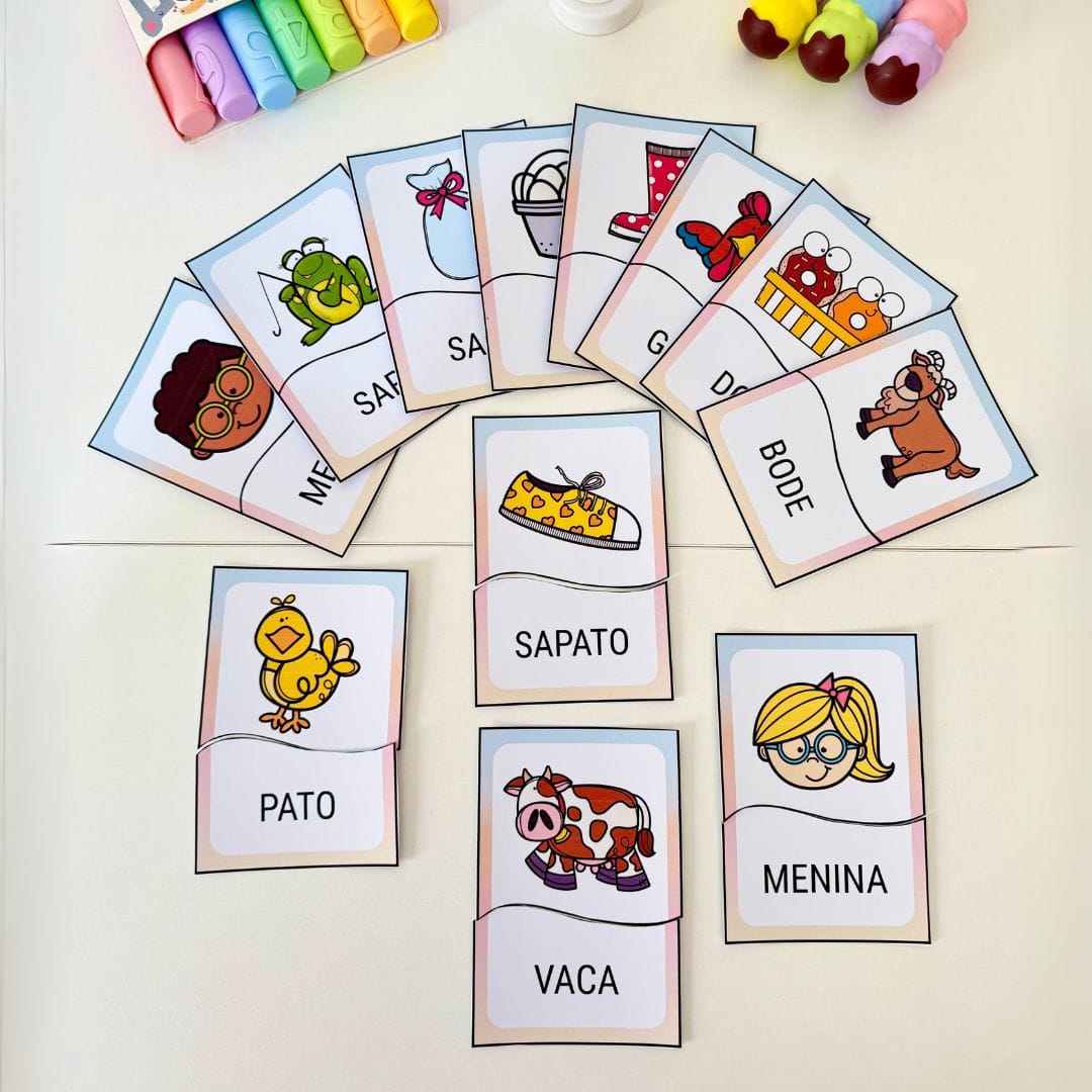 Quebra-Cabeça Palavras de Sílabas Simples