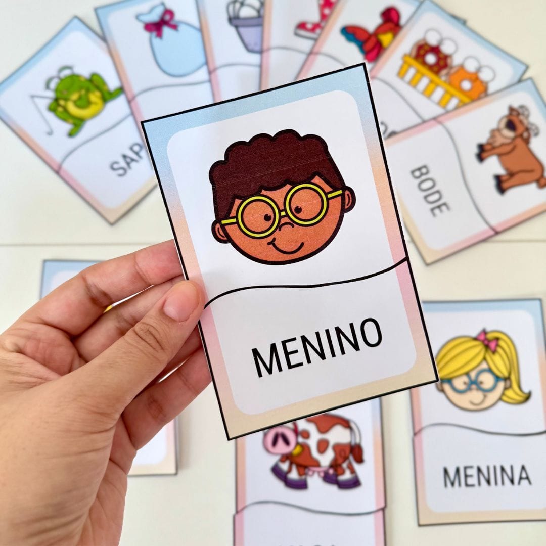 Quebra-Cabeça Palavras de Sílabas Simples - Imagem 2