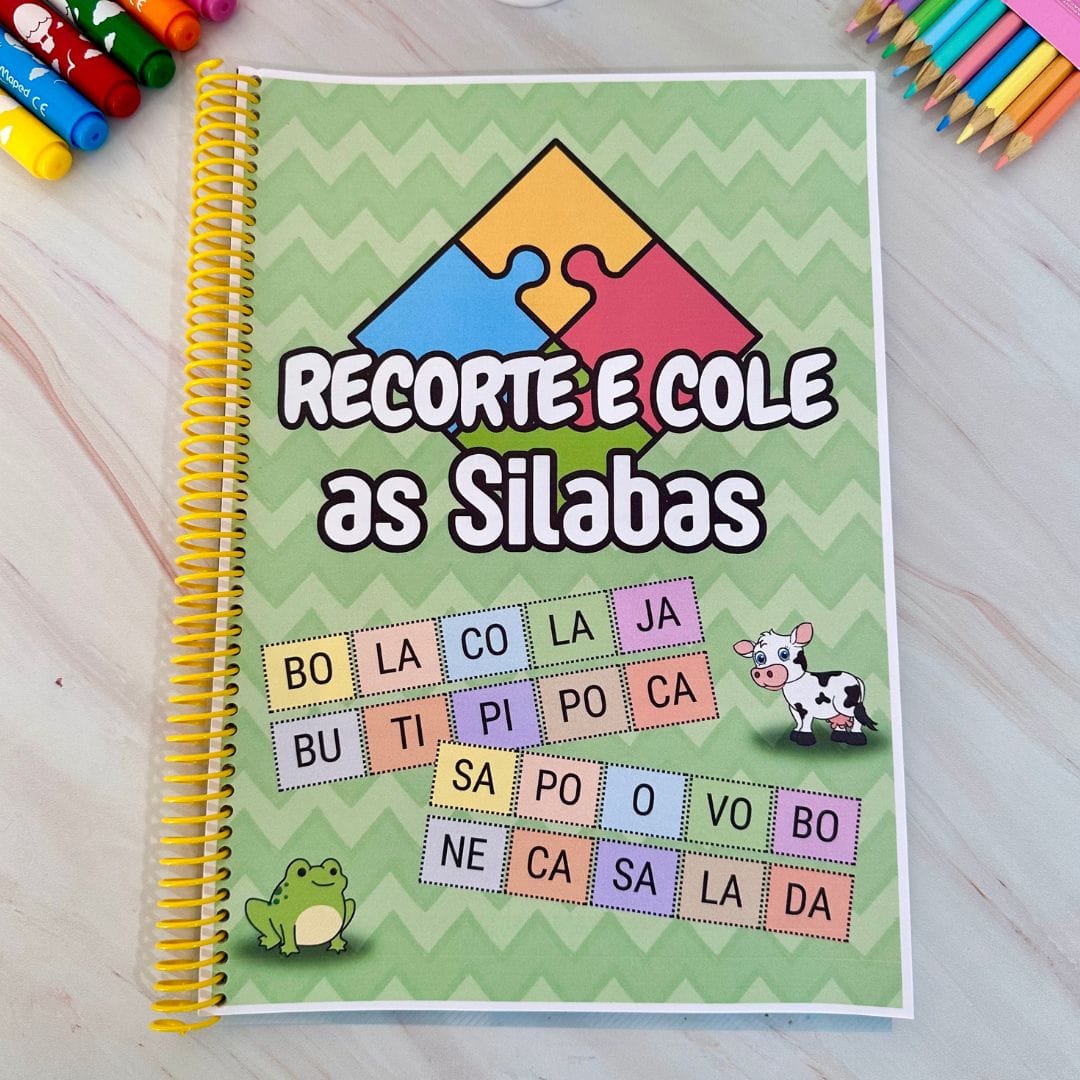 Recorte e Cole as Sílabas