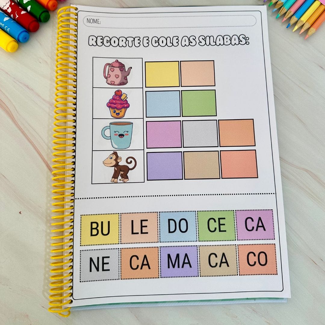 Recorte e Cole as Sílabas - Imagem 4