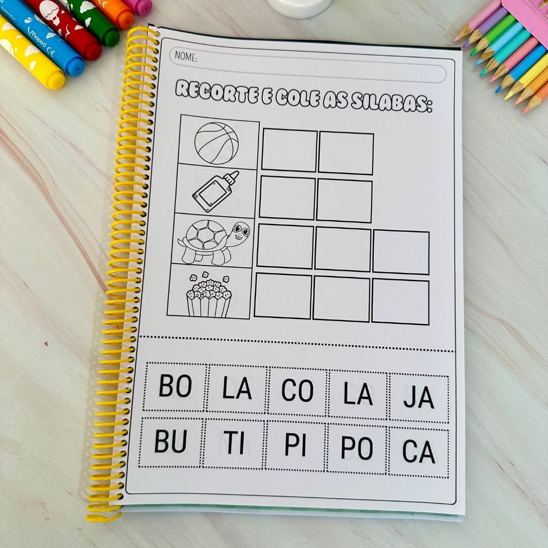 Recorte e Cole as Sílabas - Imagem 5