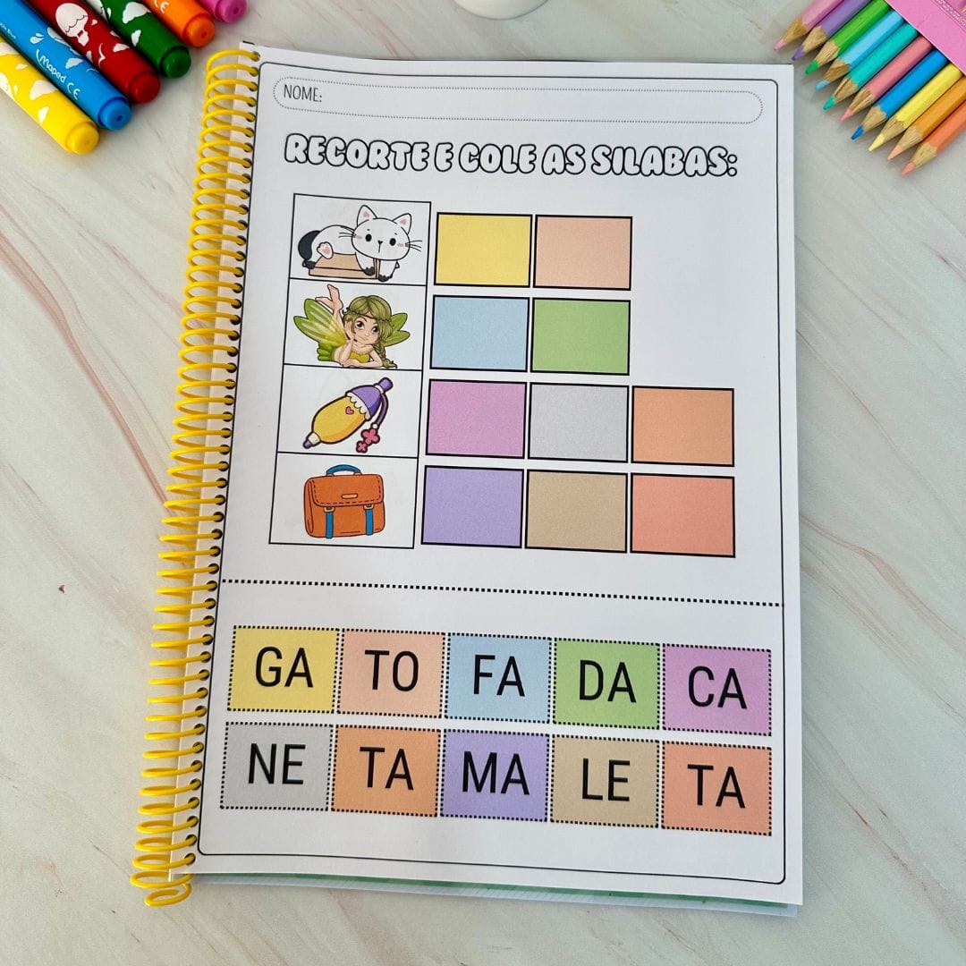 Recorte e Cole as Sílabas - Imagem 6