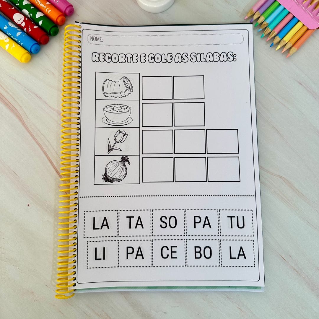 Recorte e Cole as Sílabas - Imagem 7