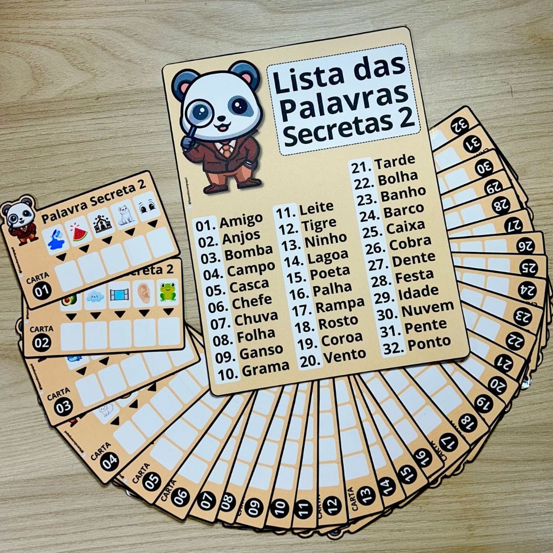 Combo 2 da Palavra Secreta - Imagem 5