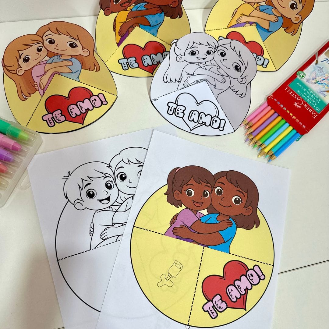 Atividades 3D Dia das Mães