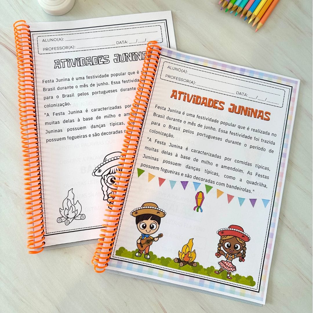 Apostila Atividades Festa Junina - Imagem 2