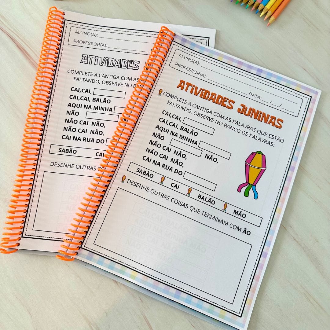 Apostila Atividades Festa Junina - Imagem 5