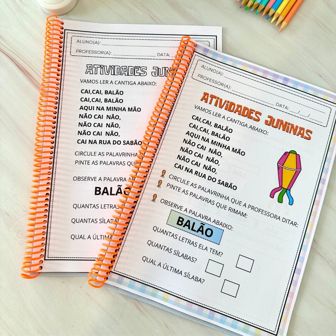 Apostila Atividades Festa Junina - Imagem 6