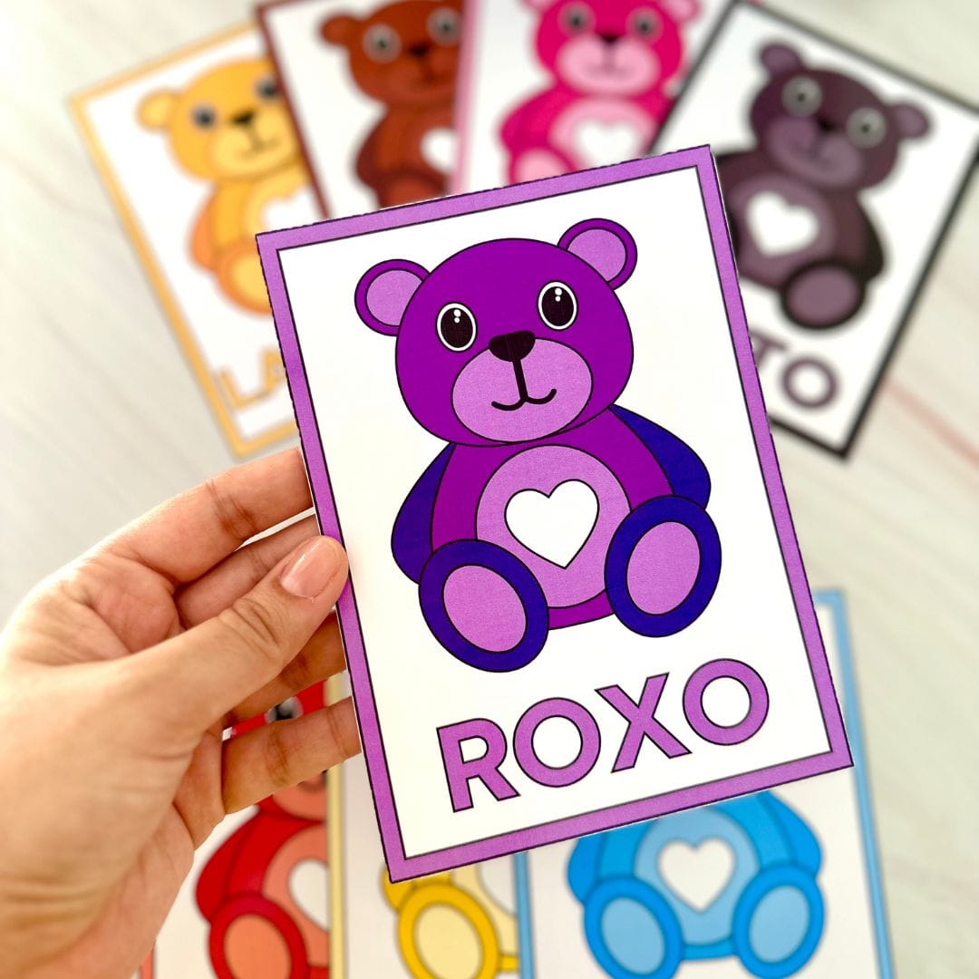 Cards Cores Ursinhos - Imagem 3