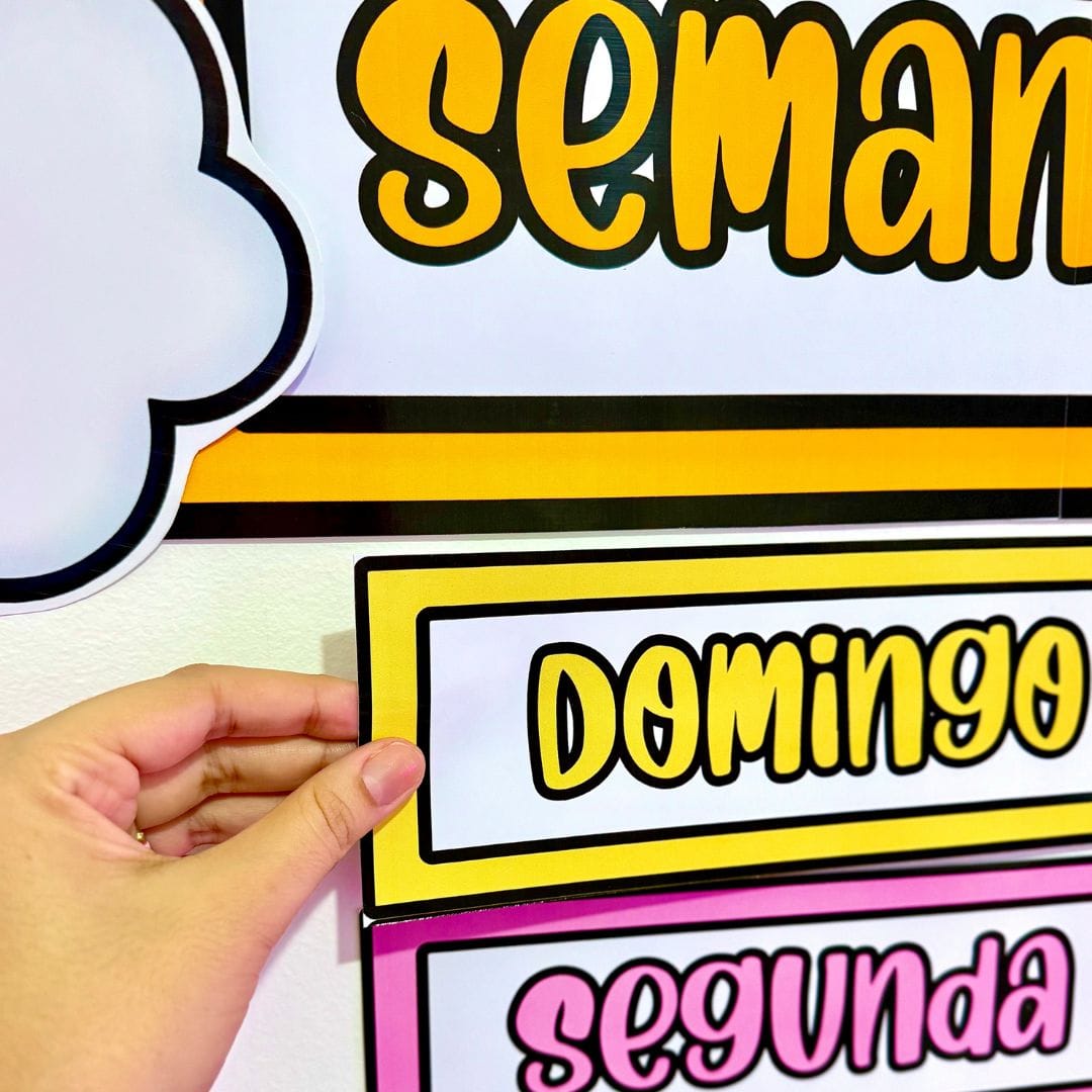 Cartaz Dias da Semana - Imagem 4