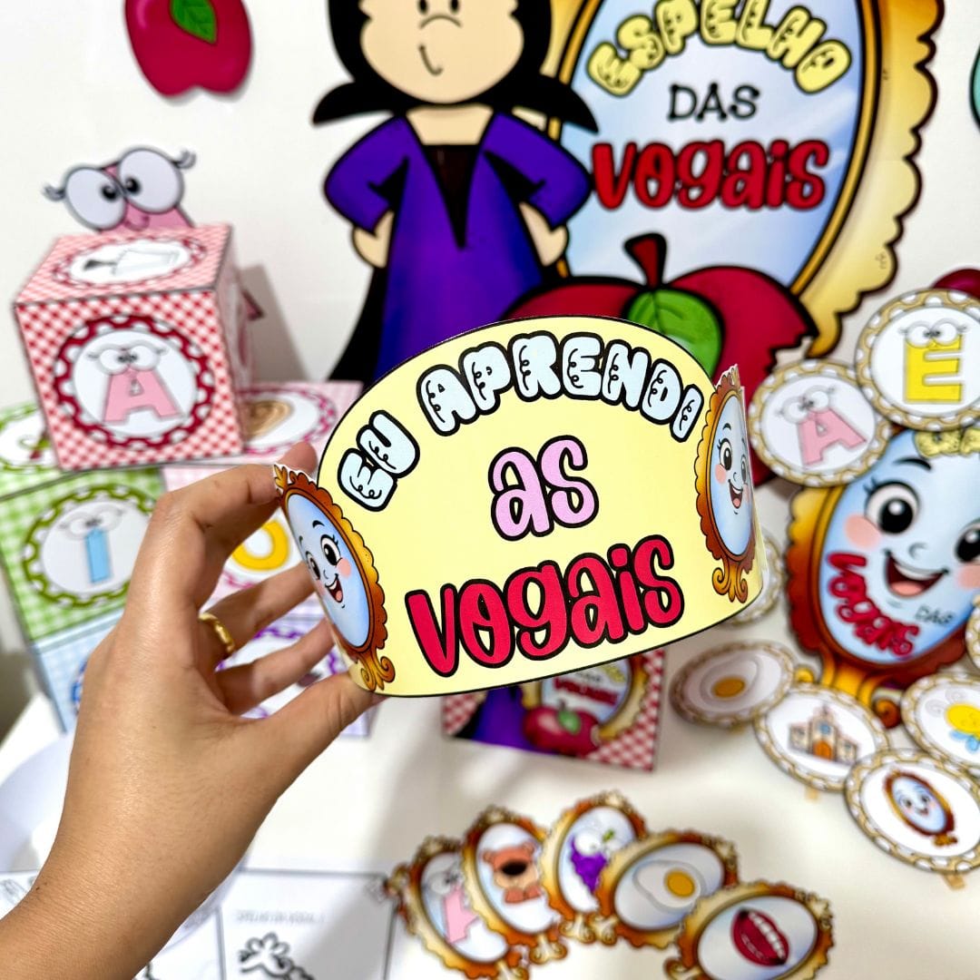 Kit Espelho das Vogais - Imagem 10