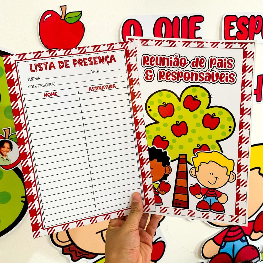 Kit Reunião de Pais - Colhendo Frutos - Imagem 8