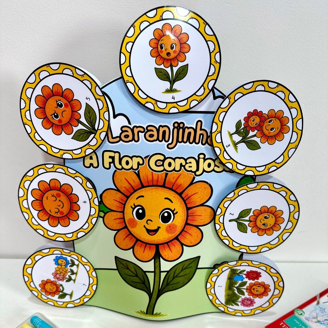 Livro - Laranjinha, A Flor Corajosa