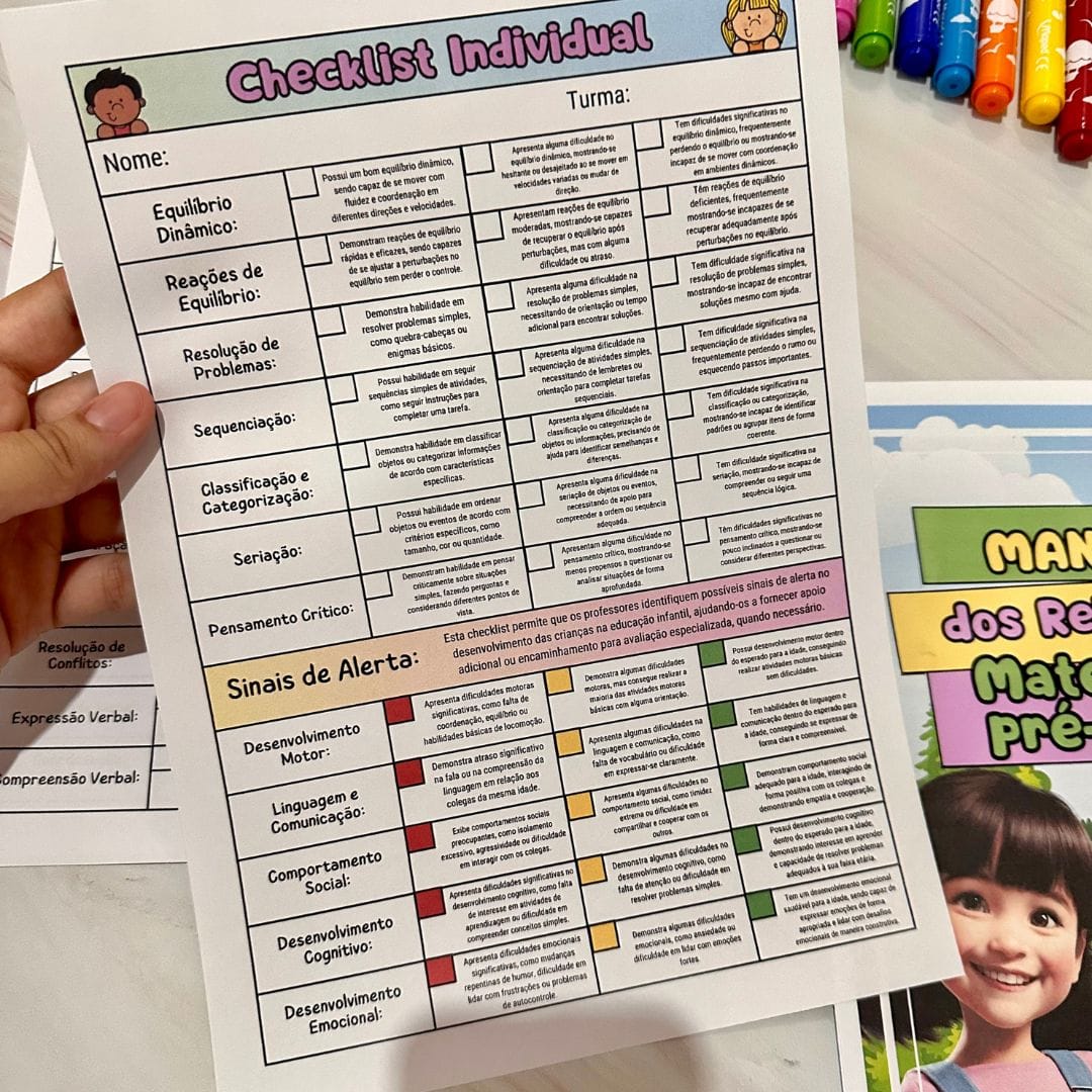 Manual dos Relatórios Maternal e Pré-escola - Imagem 3