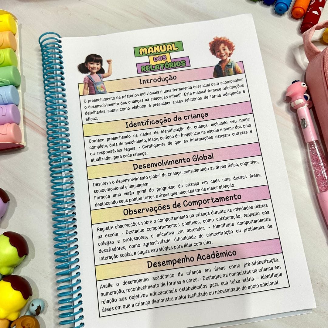 Manual dos Relatórios Maternal e Pré-escola - Imagem 6