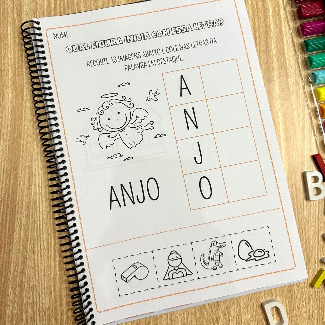 Apostila Atividades Letra Inicial - Imagem 5