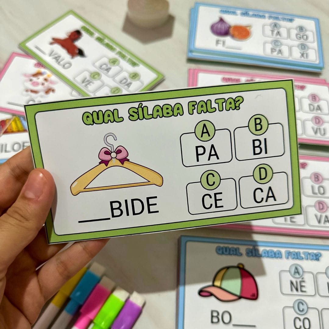Assinale a Sílaba - Imagem 2