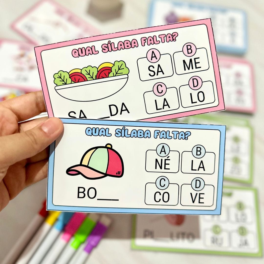 Assinale a Sílaba - Imagem 5